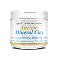 Optimum Wellness Ancient Mineral Clay Mask- This 250g powerhouse is made from ancient mineral clay sourced directly from Mother Nature, making it safe for all skin types.