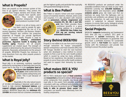 BEE&YOU 10% Pure Propolis Water Soluble Extract - High Potency - 30ml Zero Sugar - Zero Calorie - Natural Immune Support & Sore Throat Relief Antioxidants, Keto, Paleo, Gluten-Free