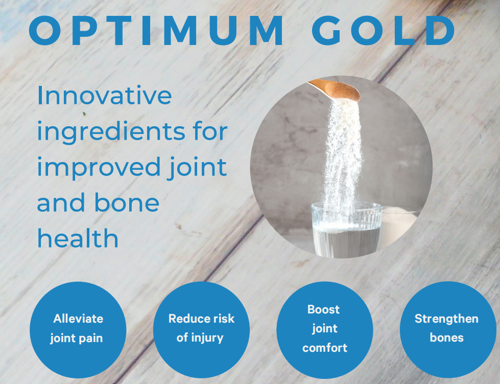 Optimum Gold Collagen 10,000mg with L-Glutamine 2,000mg 40 days of supply Best tasting Collagen with no artificial flavour
